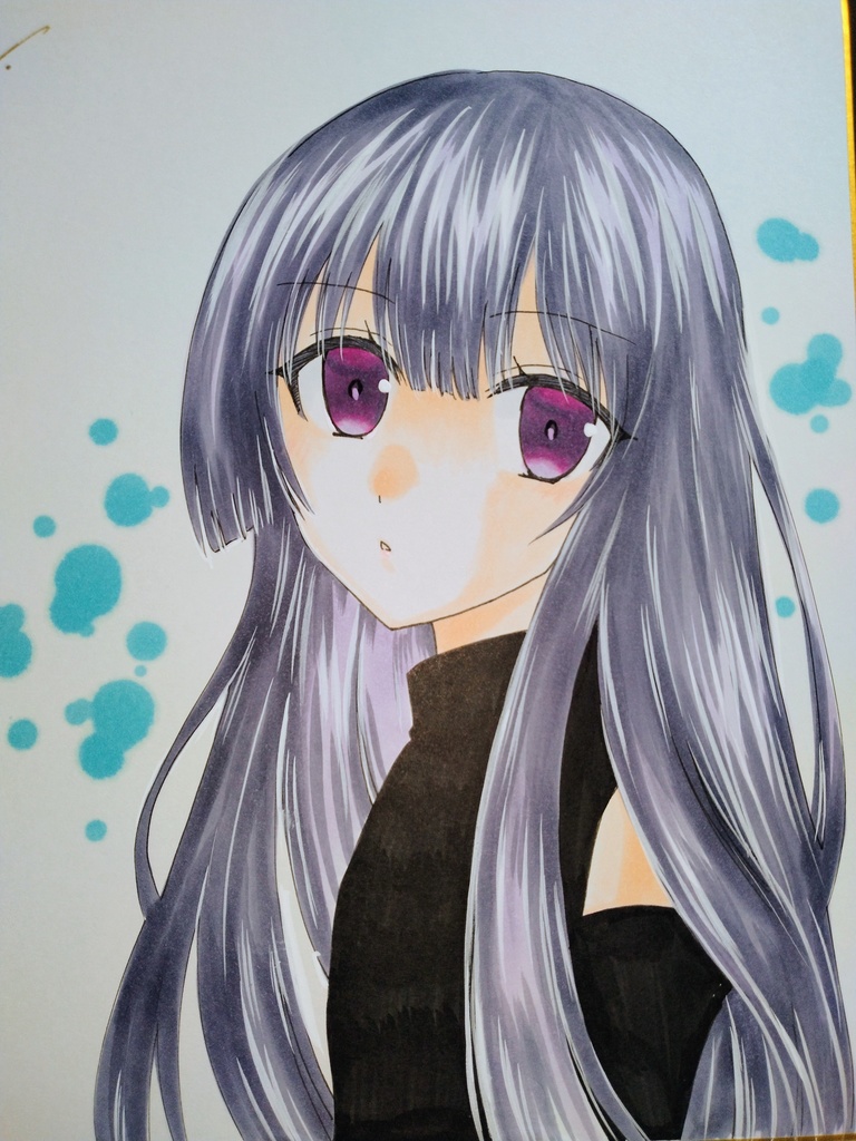 オリジナル色紙