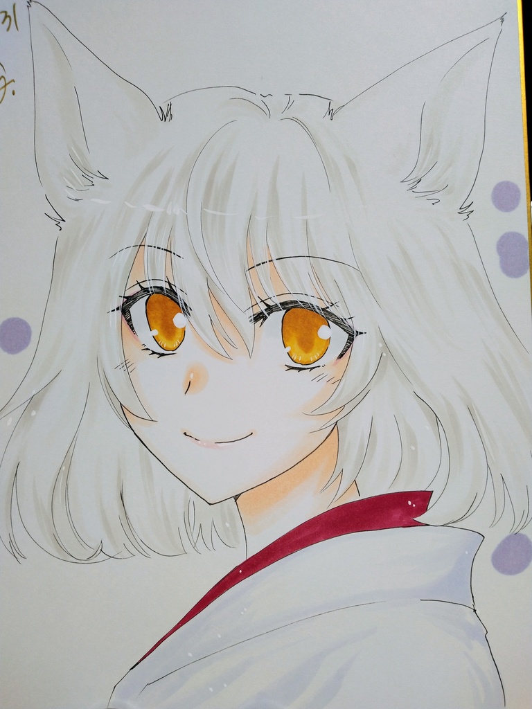 オリジナル色紙