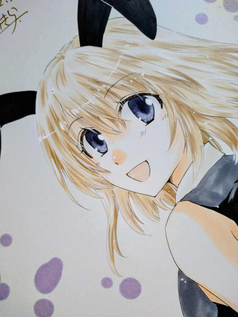 オリジナル色紙