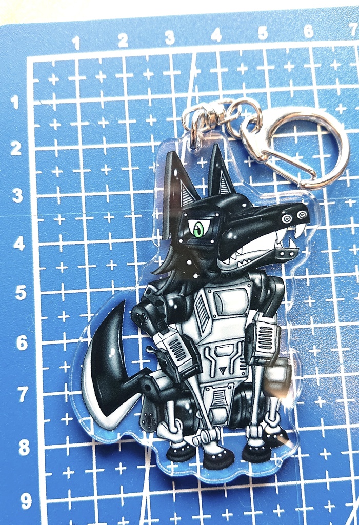 ライカン アクリルキーホルダー 品番LC001