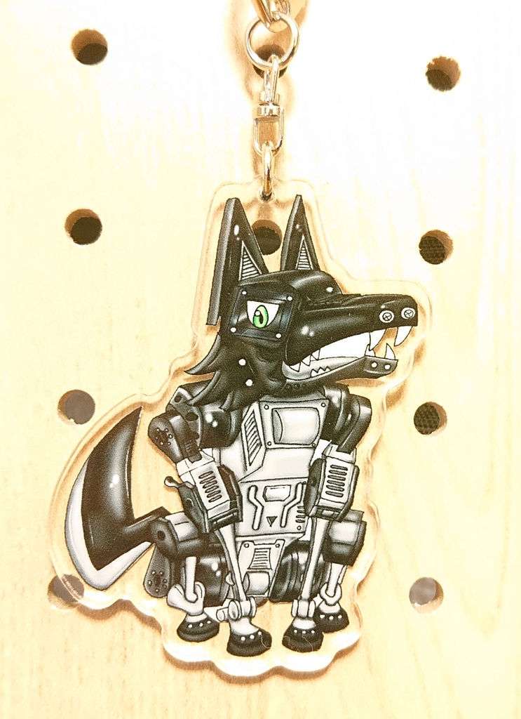 ライカン アクリルキーホルダー 品番LC001