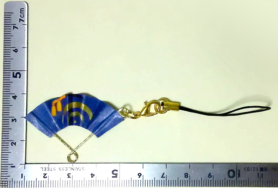 刀剣乱舞ミニ扇・ピアス ・イヤリング ・観賞用ストラップ