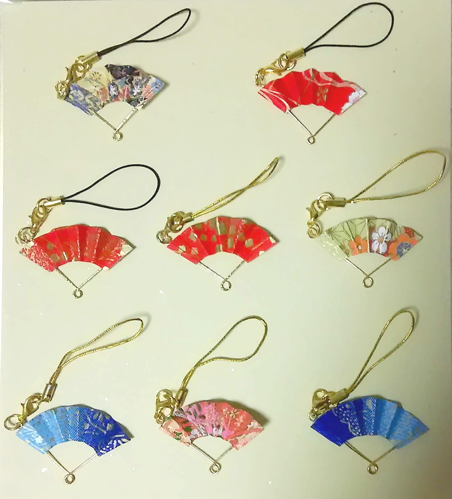 刀剣乱舞ミニ扇・ピアス ・イヤリング ・観賞用ストラップ