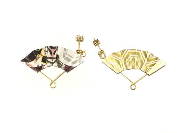 刀剣乱舞ミニ扇・ピアス ・イヤリング ・観賞用ストラップ