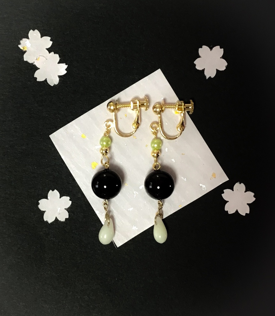 耳飾【膝丸イメージ（両耳）】イヤリング