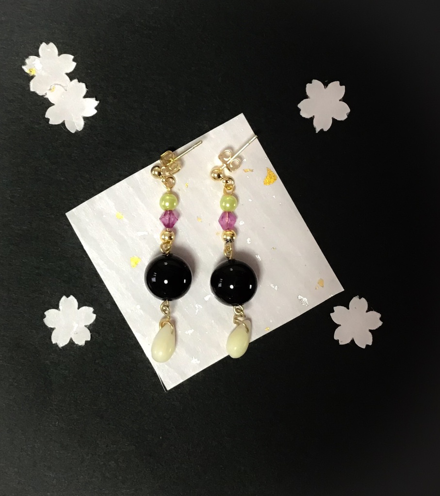 耳飾【膝丸イメージ（両耳）】ピアス
