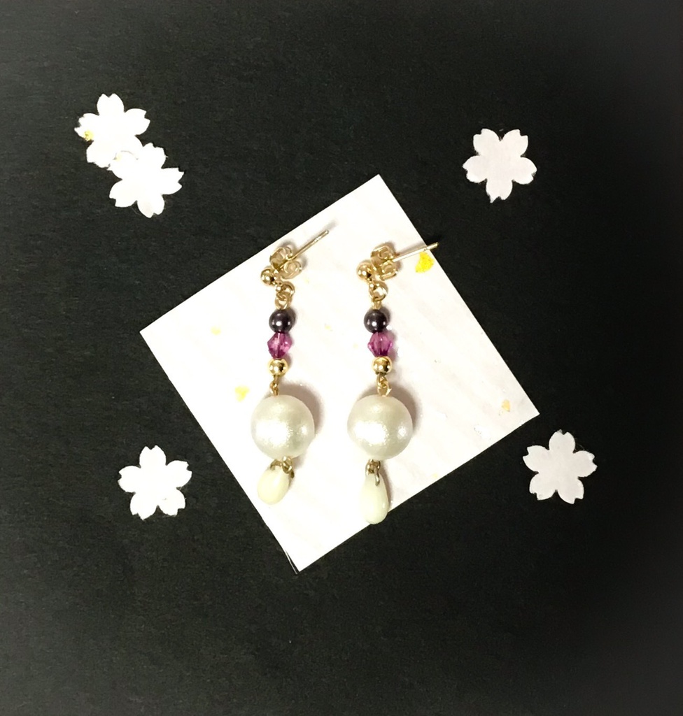 耳飾【髭切イメージ（両耳）】ピアス