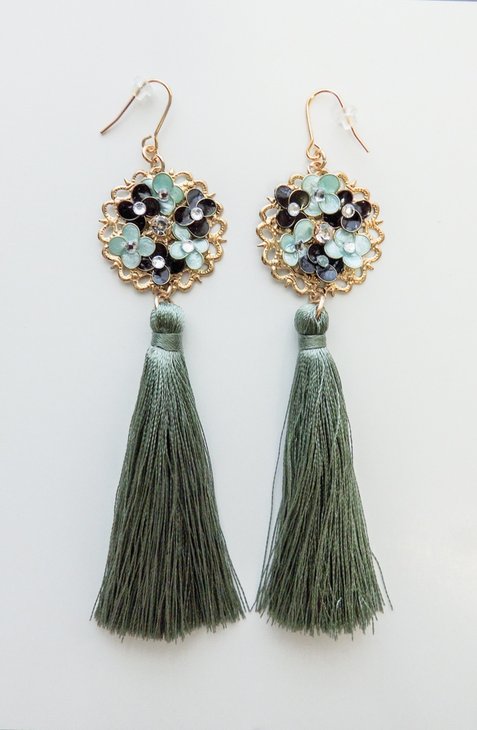 髭切、膝丸、源氏兄弟イメージピアス、イヤリング