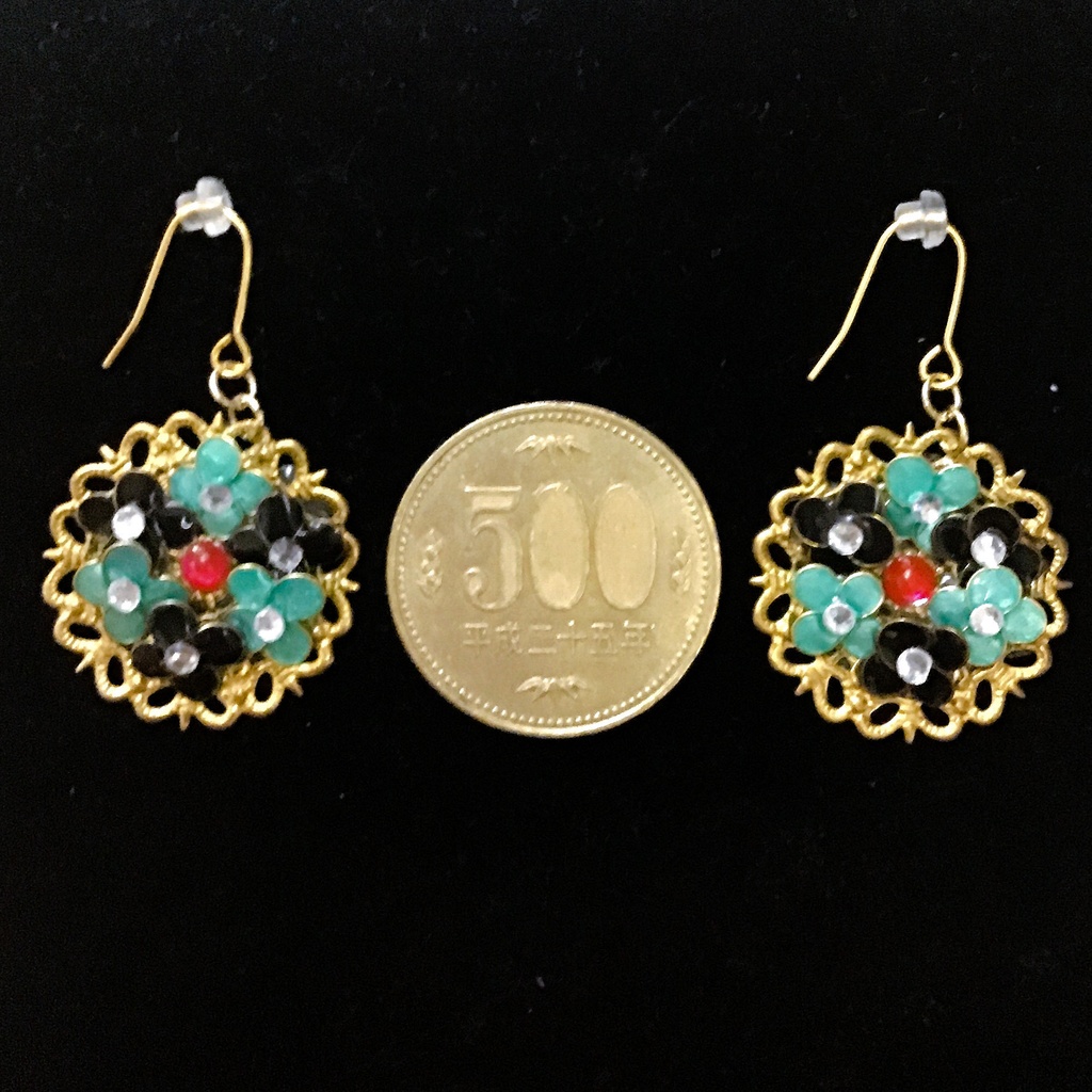 鬼滅の刃イメージフラワー耳飾り