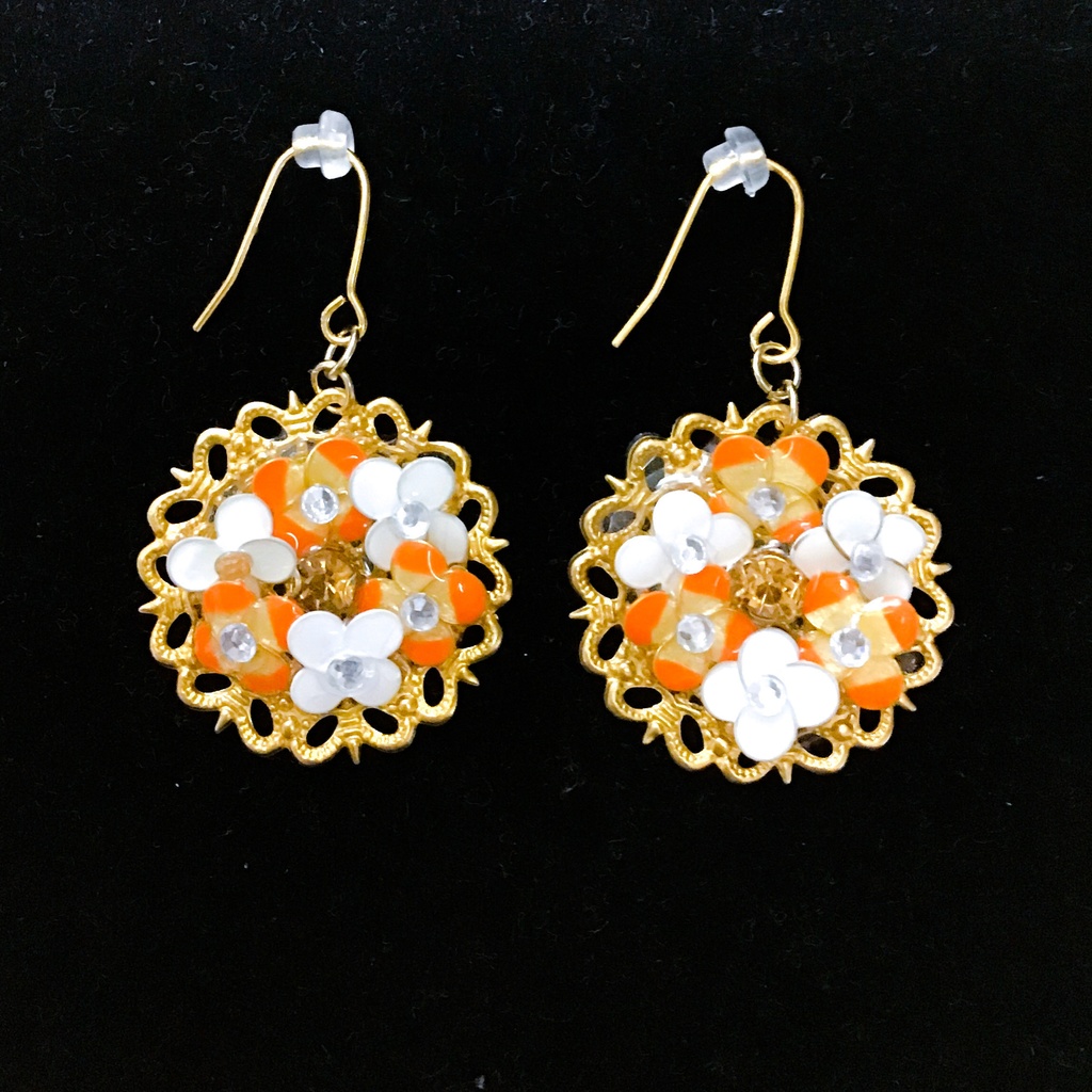 鬼滅の刃イメージフラワー耳飾り