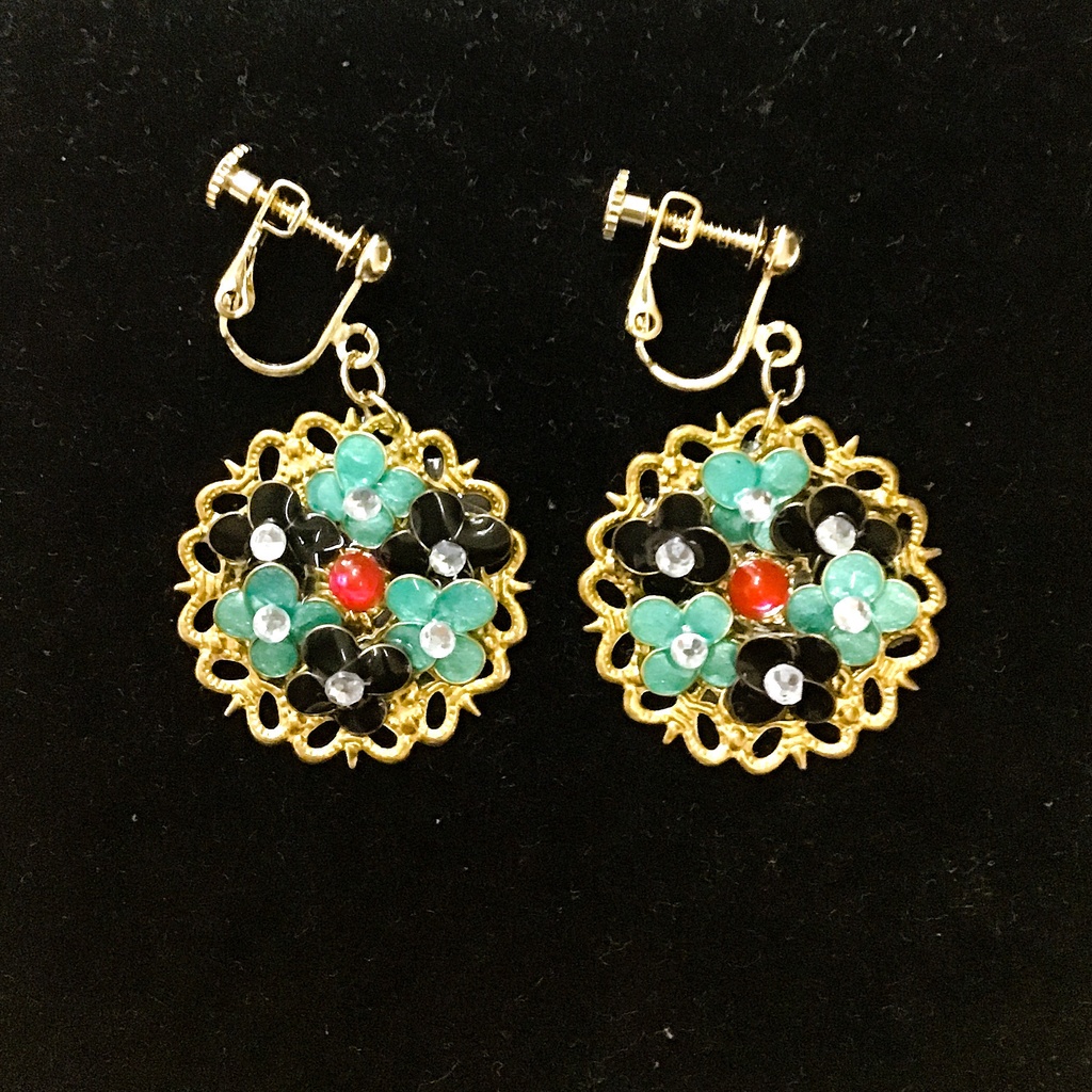 鬼滅の刃イメージフラワー耳飾り