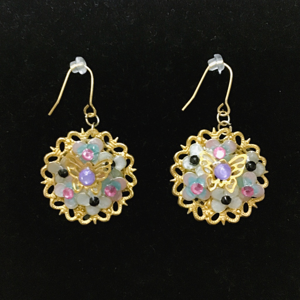 鬼滅の刃イメージフラワー耳飾り