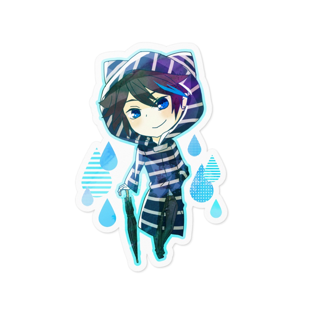 雨ステッカー レオン