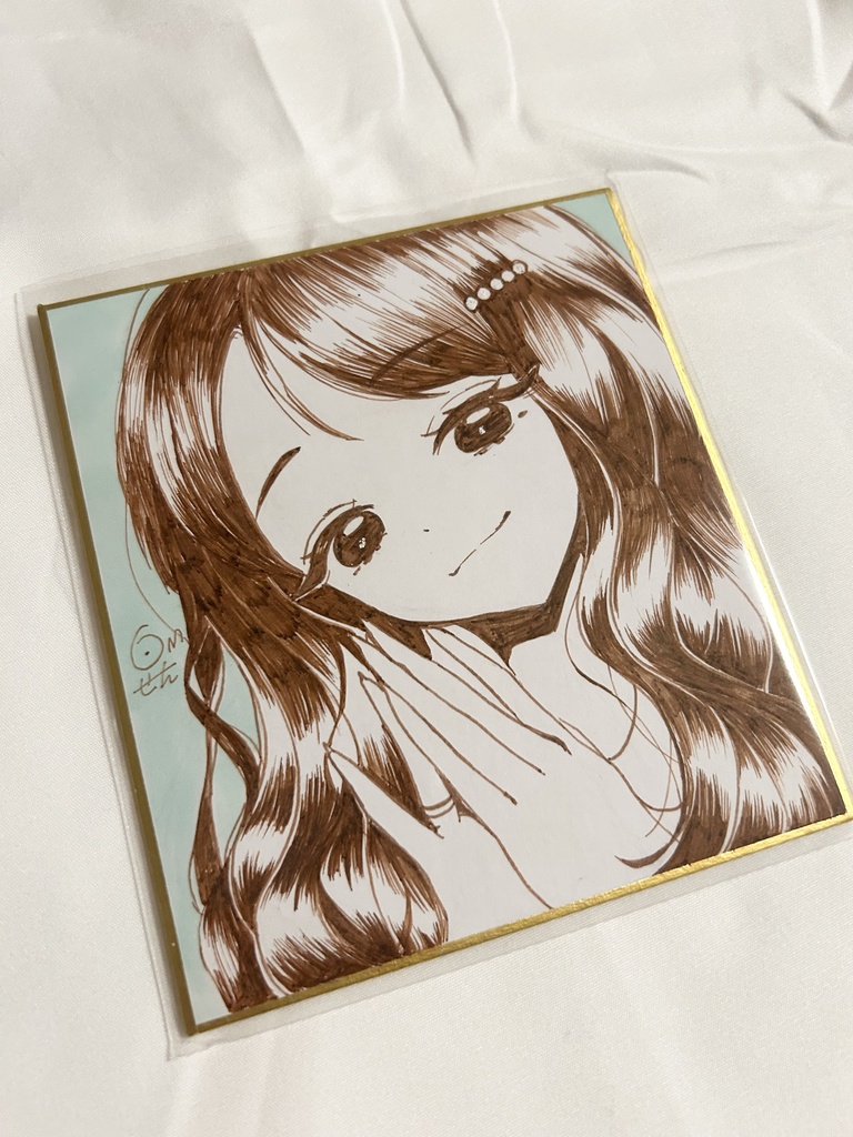 【7月20日まで限定販売】原画色紙
