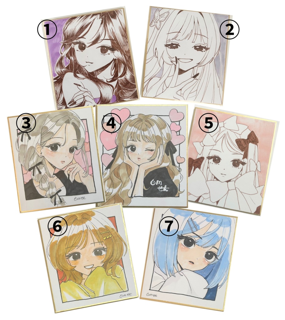 【限定販売】原画色紙