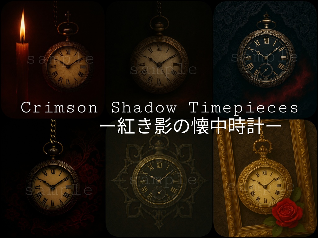 Crimson Shadow Timepieces （紅き影の懐中時計）