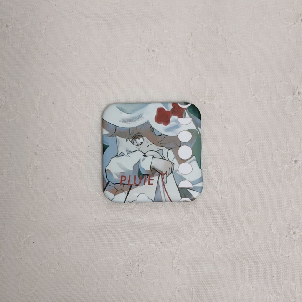 プリュイとラルムの缶バッジ