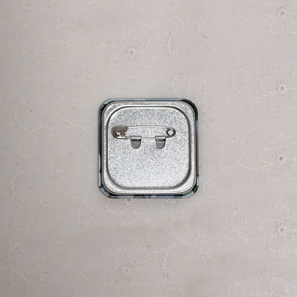 プリュイとラルムの缶バッジ