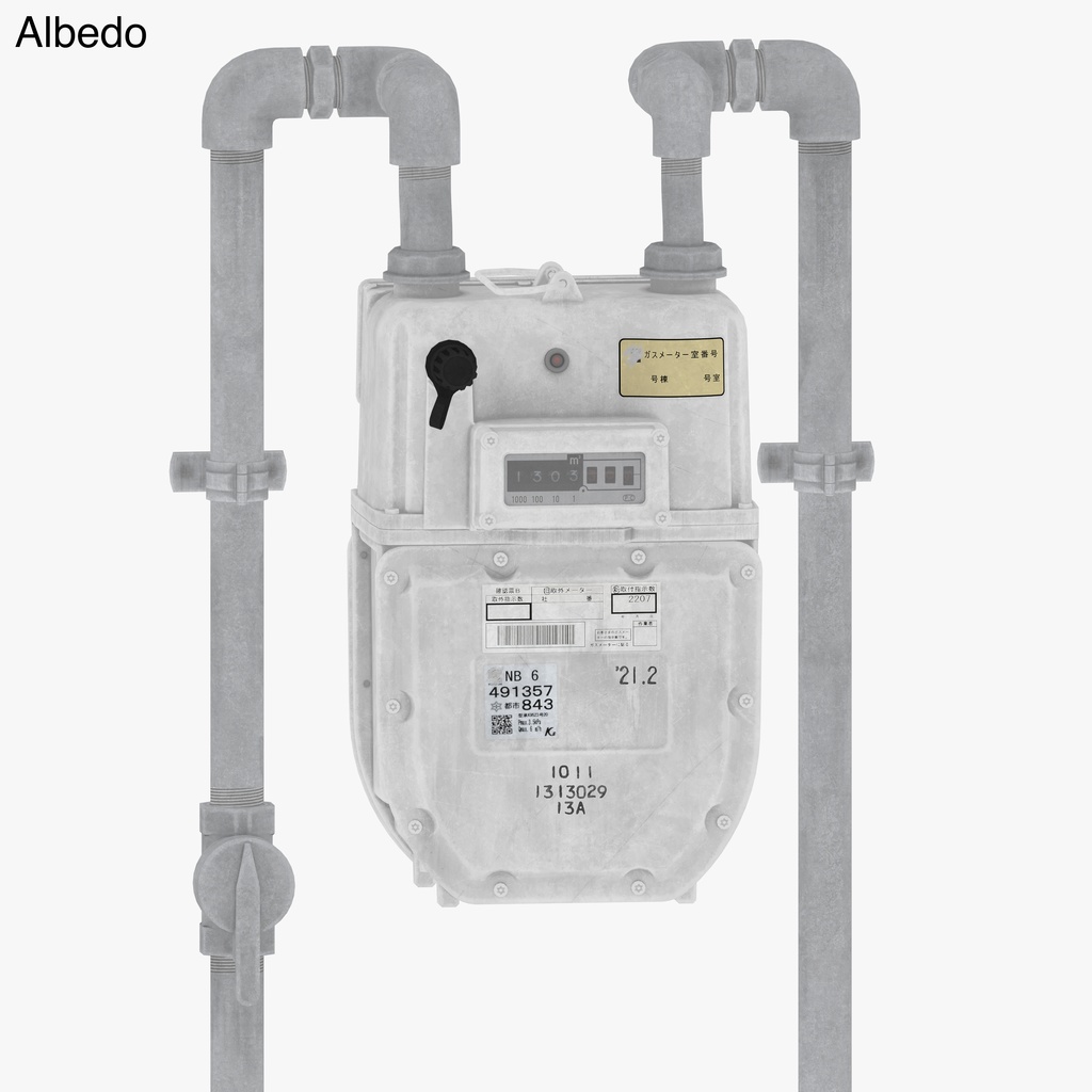 Japanese Gas Meter - NB6