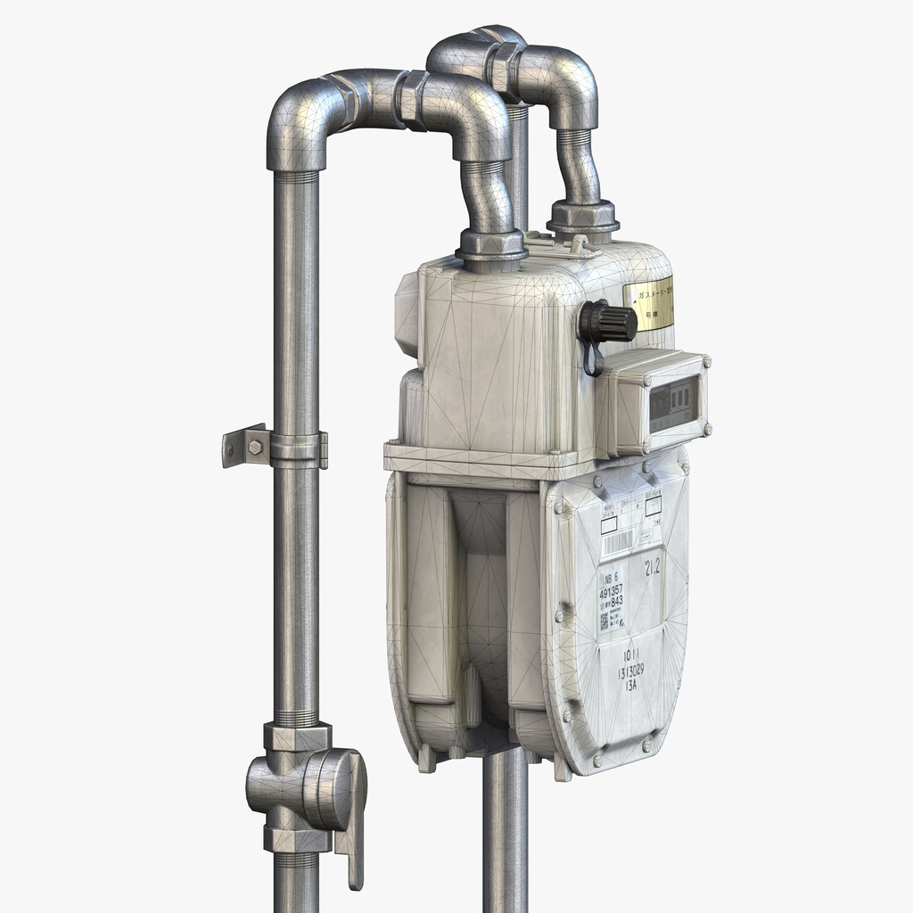 Japanese Gas Meter - NB6