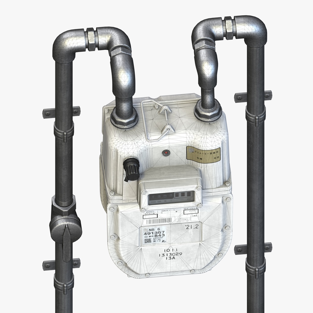 Japanese Gas Meter - NB6