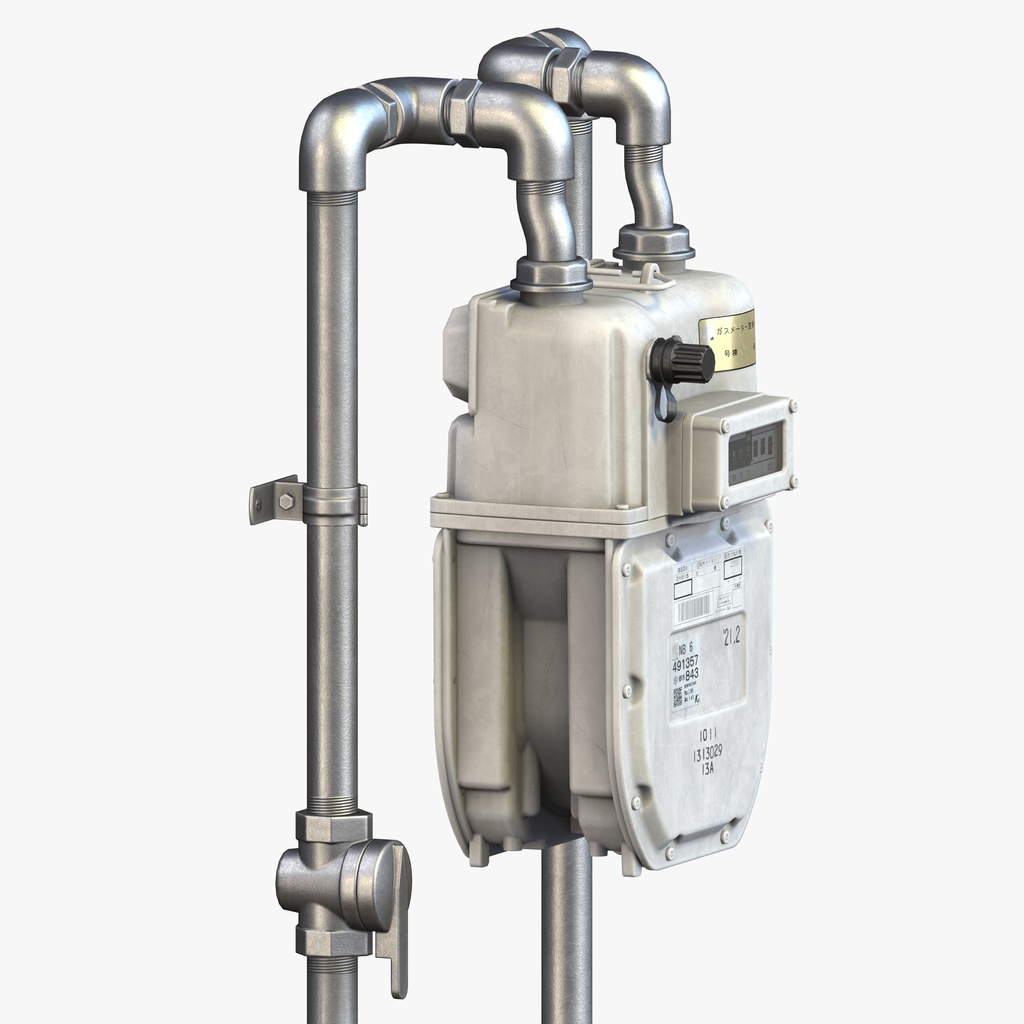 Japanese Gas Meter - NB6