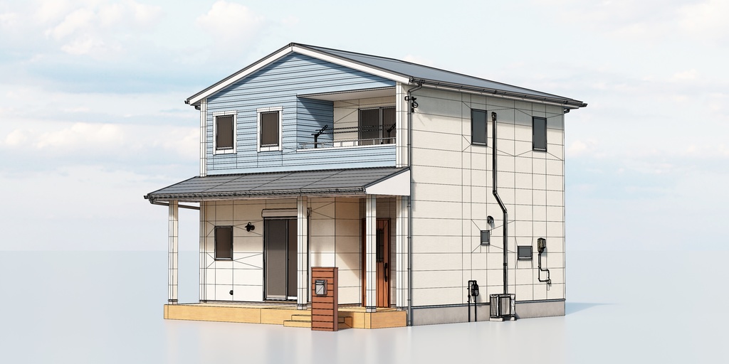 Japanese Modern House - TYO-FS02