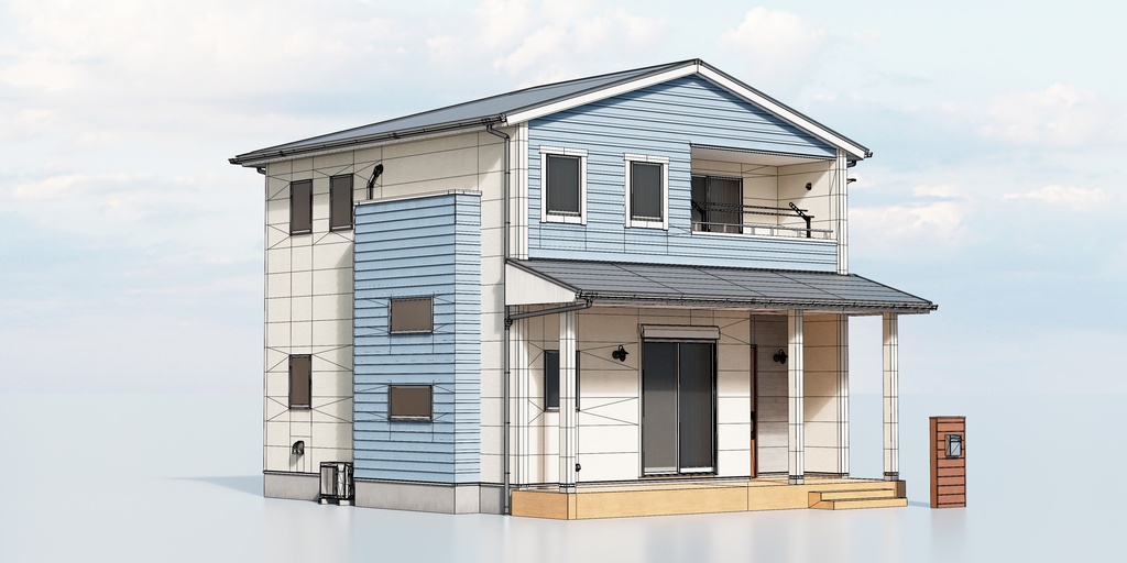 Japanese Modern House - TYO-FS02