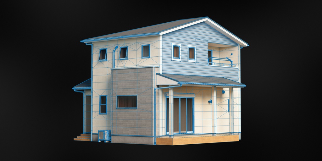 Japanese Modern House - TYO-FS01