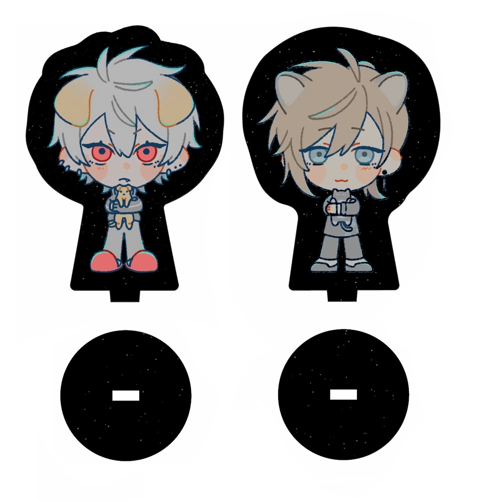 くろのわーるミニアクリルスタンド