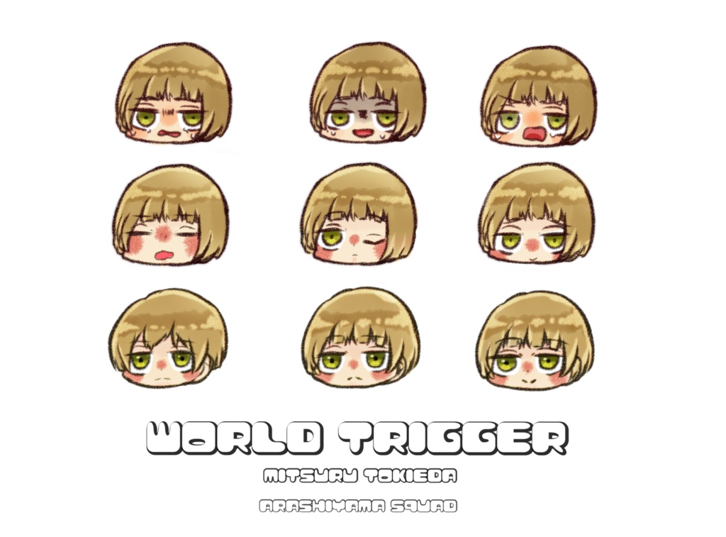 【WT】Face Tシャツ/時枝充