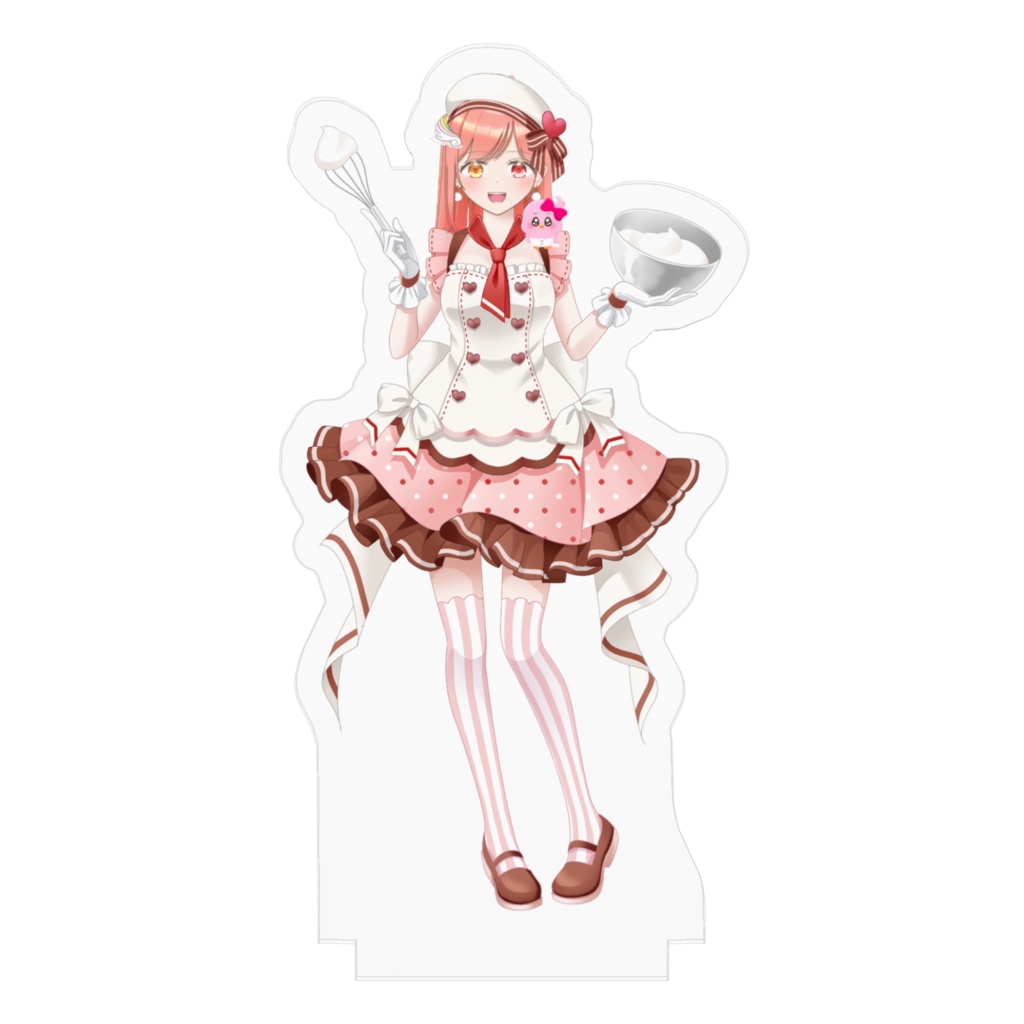 エプロン&クリームver.~アクリルフィギュア~