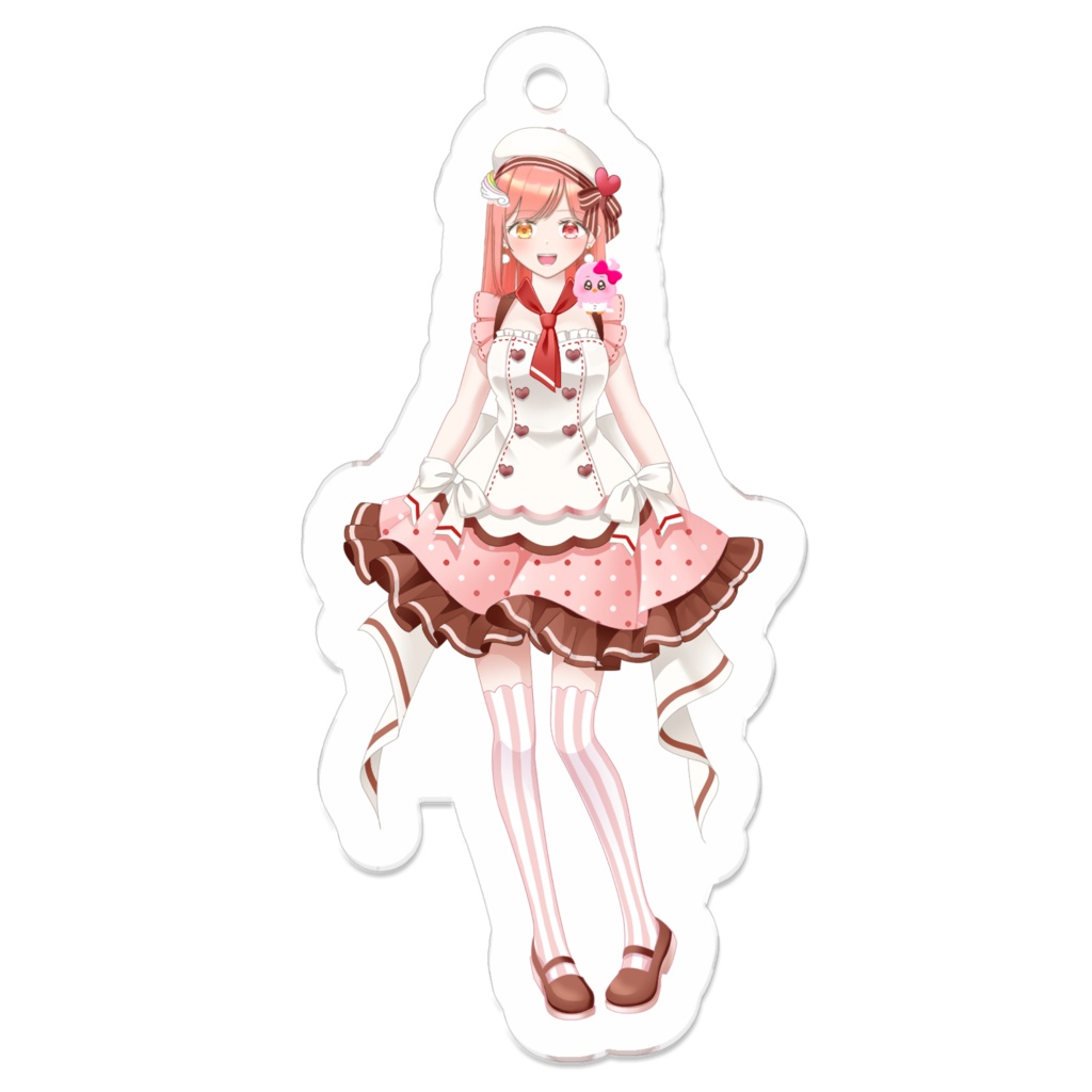 エプロンver.～アクリルキーホルダー～