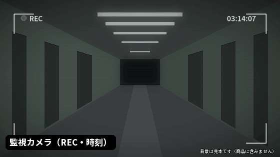 【ココフォリア】監視カメラ・REC・暗視・NO SIGNAL 演出APNG 9点|CoC 現代ホラーの記録映像に|TRPG素材《無料版あり》