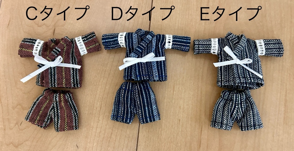 しじら織 甚平 ねんどろいどどーるサイズ