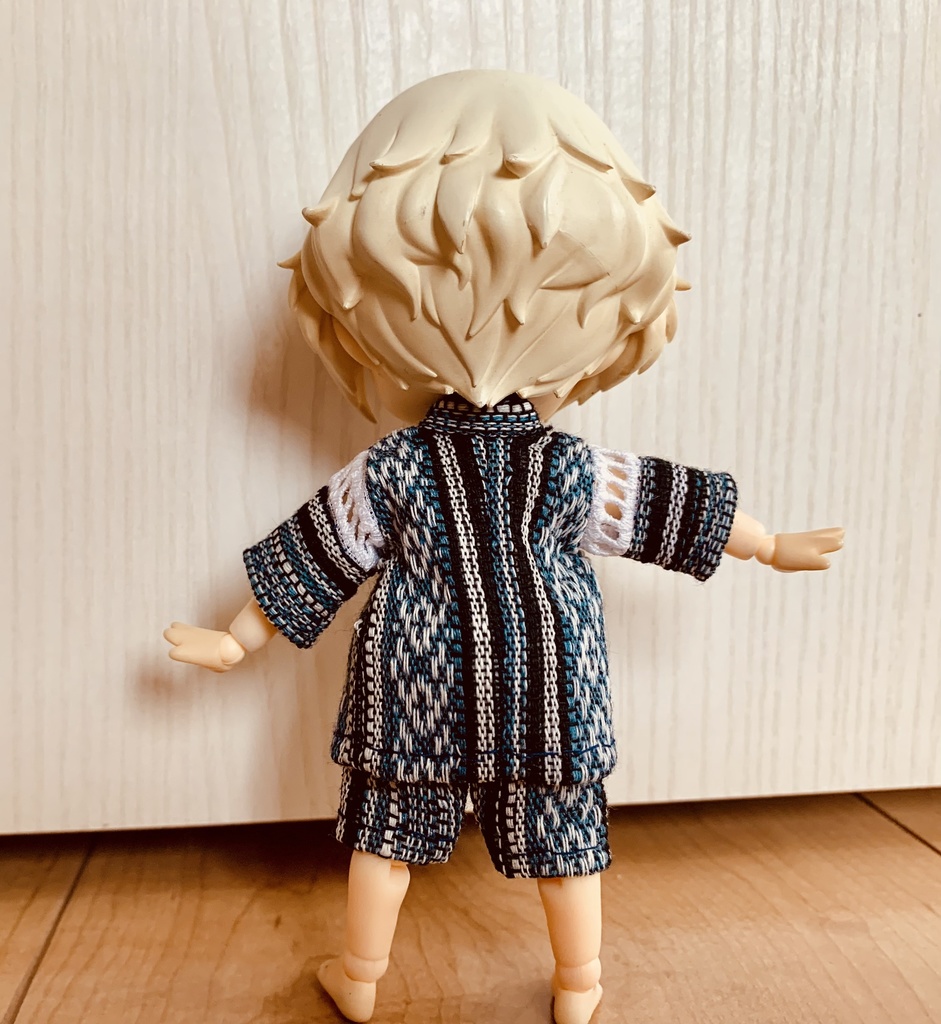 しじら織 甚平 ねんどろいどどーるサイズ