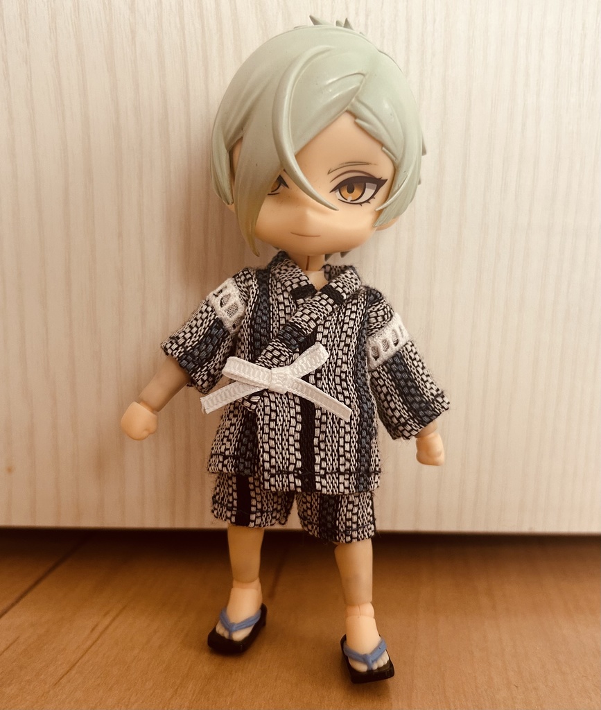 しじら織 甚平 ねんどろいどどーるサイズ