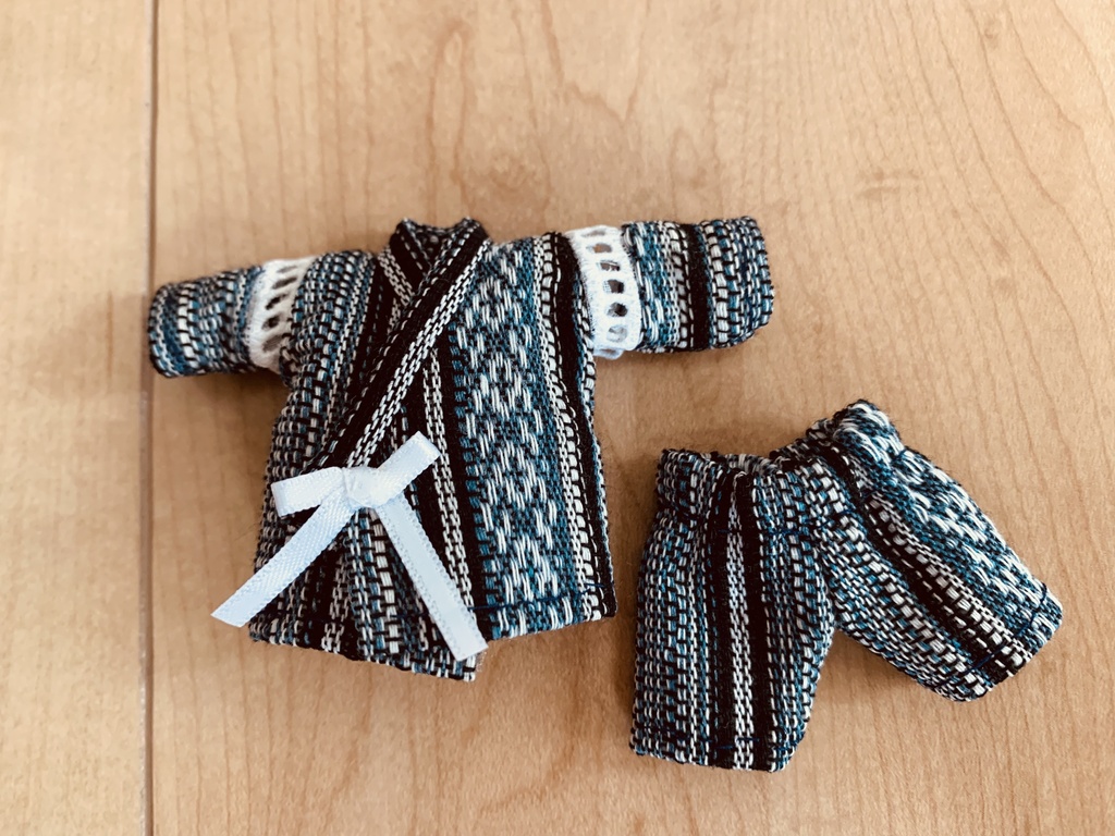 しじら織 甚平 ねんどろいどどーるサイズ