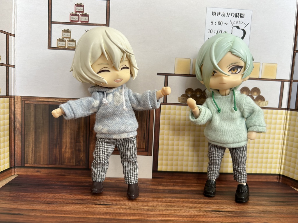 ねんどろいどどーるサイズ　パーカー2種