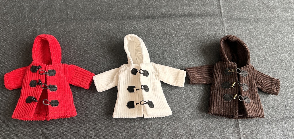 ねんどろいどどーるサイズ ダッフルコート