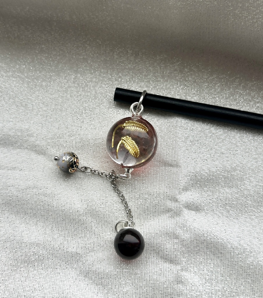 刀紋入り レジン製かんざし2