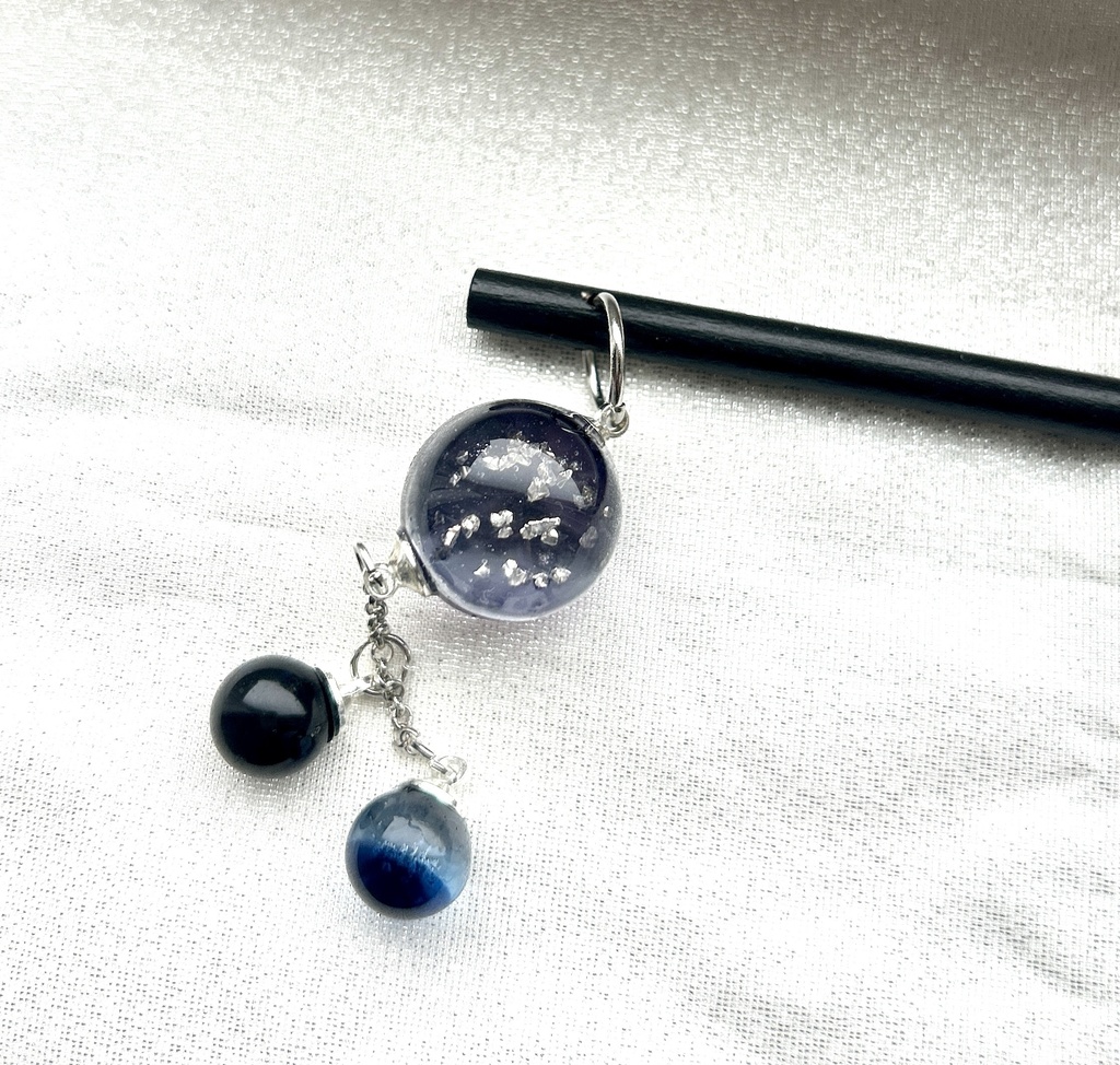 刀紋入り レジン製かんざし2