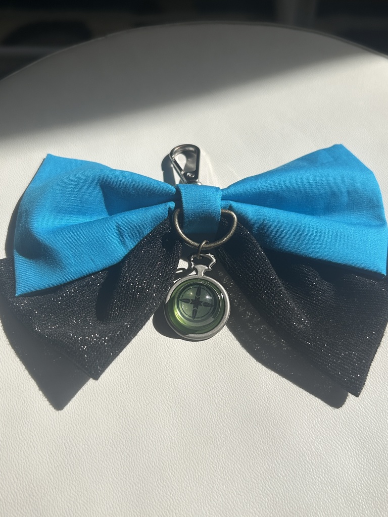 ☆アウトレット レジン付きリボンバックチャーム☆