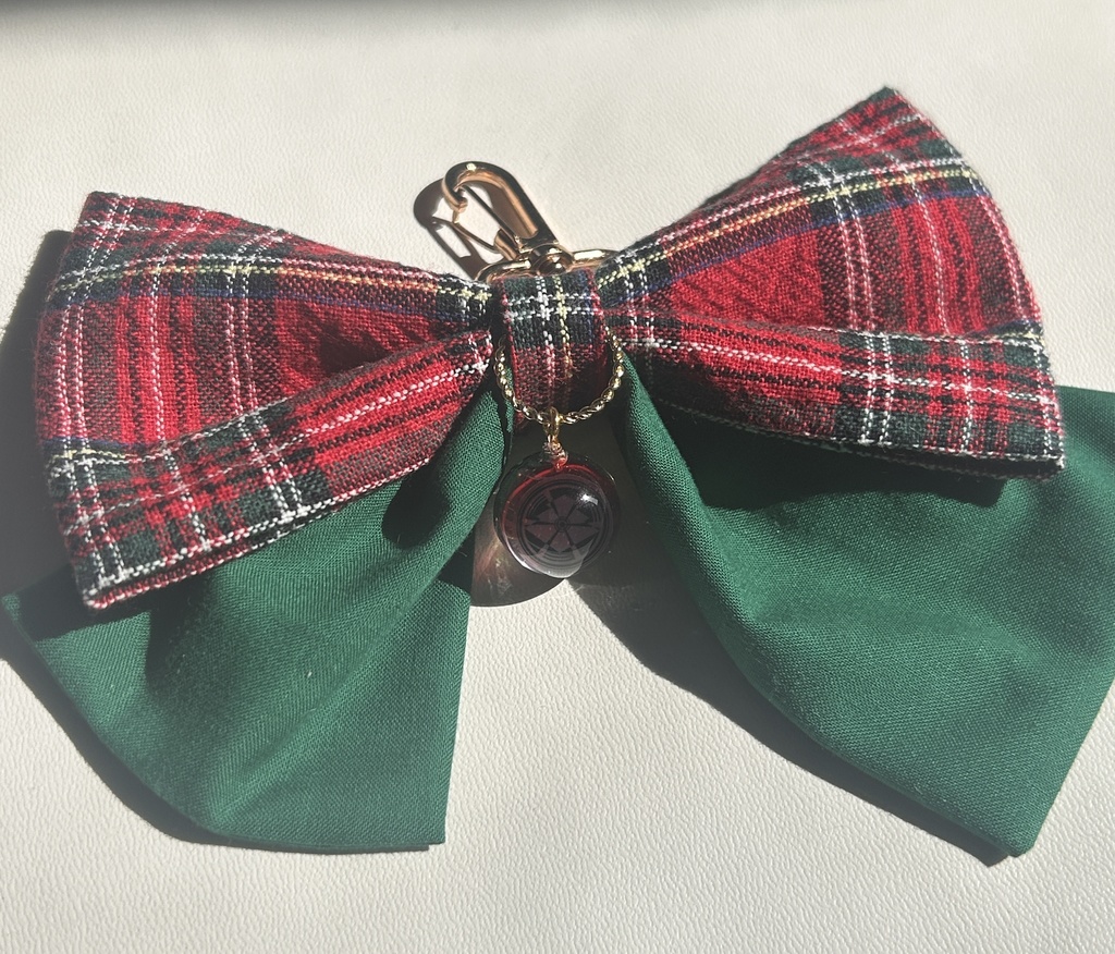 ☆アウトレット レジン付きリボンバックチャーム☆