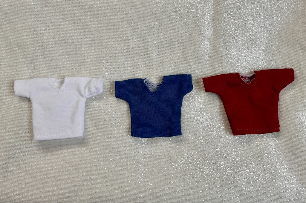 ねんどろいどどーるサイズ シンプルTシャツ