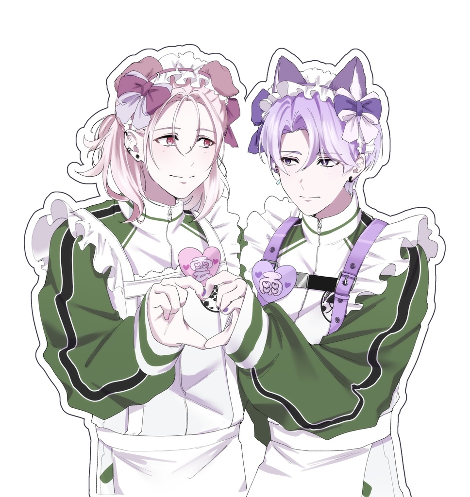 雨雲メイドアクリルスタンド