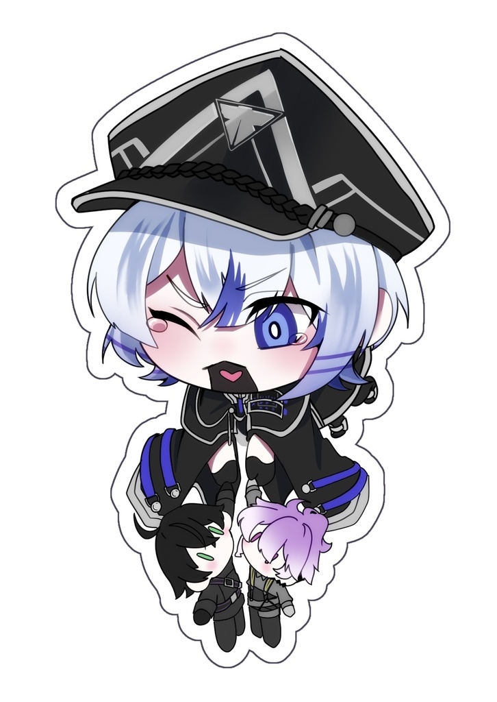 直胤アクリルキーホルダー