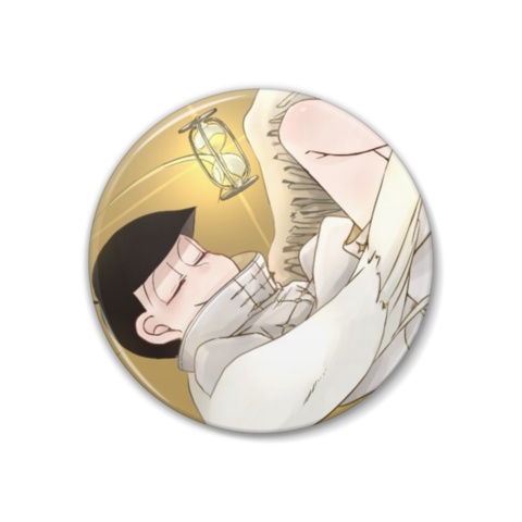 宗教松 缶バッヂ