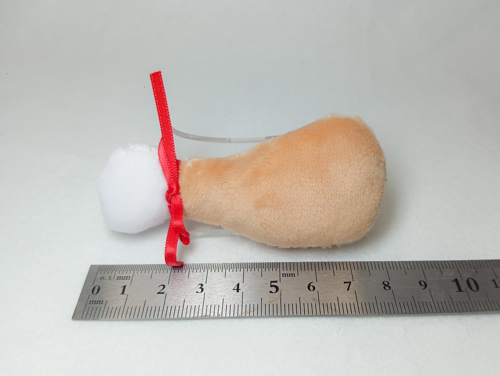 フライドチキンのぬいぐるみ【8㎝・ぬい活用】※購入数制限なし