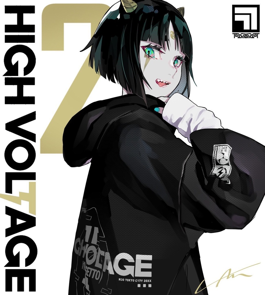 雷雷公社HOODIE「HIGH VOLTAGE」vol.2